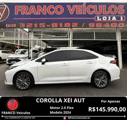 TOYOTA COROLLA 2.0 VVT-IE FLEX XEI DIRECT SHIFT