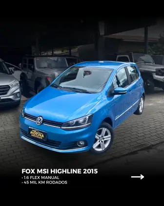 VOLKSWAGEN FOX 1.6 MSI HIGHLINE 16V FLEX 4P MANUAL