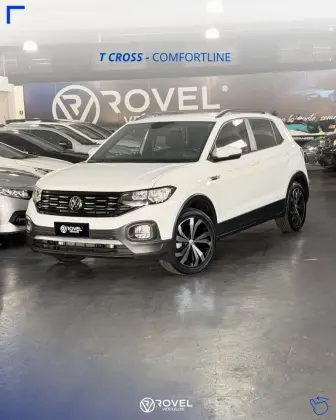 VOLKSWAGEN T-CROSS 1.0 200 TSI TOTAL FLEX COMFORTLINE AUTOMÁTICO VOLKSWAGEN T-CROSS 1.0 200 TSI TOTAL FLEX COMFORTLINE AUTOMÁTICO