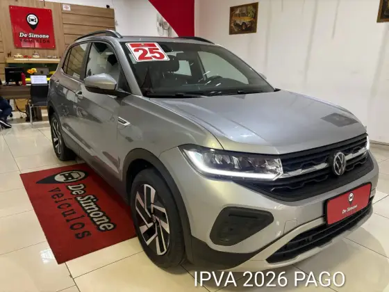 VOLKSWAGEN T-CROSS 1.0 200 TSI TOTAL FLEX COMFORTLINE AUTOMÁTICO