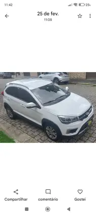 CAOA CHERY TIGGO 2 1.5 MPFI 16V FLEX LOOK 4P AUTOMÁTICO CAOA CHERY TIGGO 2 1.5 MPFI 16V FLEX LOOK 4P AUTOMÁTICO