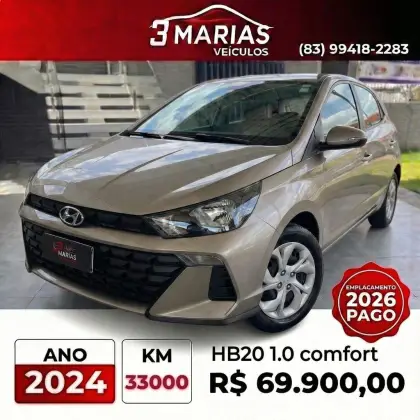HYUNDAI HB20 1.0 12V FLEX COMFORT PLUS MANUAL