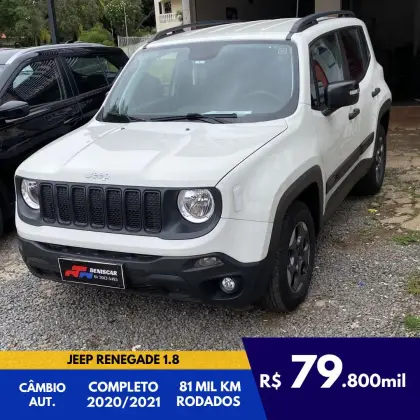 JEEP RENEGADE 1.8 16V FLEX 4P AUTOMÁTICO JEEP RENEGADE 1.8 16V FLEX 4P AUTOMÁTICO