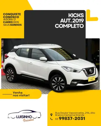 NISSAN KICKS 1.6 16V FLEXSTART S DIRECT 4P XTRONIC