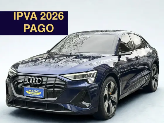 AUDI E-TRON ELÉTRICO SPORTBACK PERFORMANCE BLACK QUATTRO