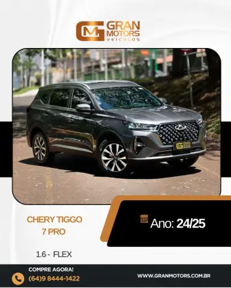 CAOA CHERY TIGGO 7 1.5 TCI TURBO FLEX SPORT CVT