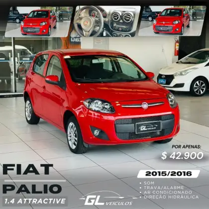 FIAT PALIO 1.4 MPI ATTRACTIVE 8V FLEX 4P MANUAL