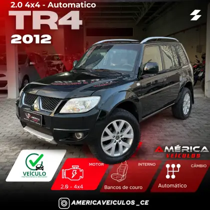 MITSUBISHI PAJERO TR4 2.0 4X4 16V 140CV FLEX 4P AUTOMÁTICO MITSUBISHI PAJERO TR4 2.0 4X4 16V 140CV FLEX 4P AUTOMÁTICO