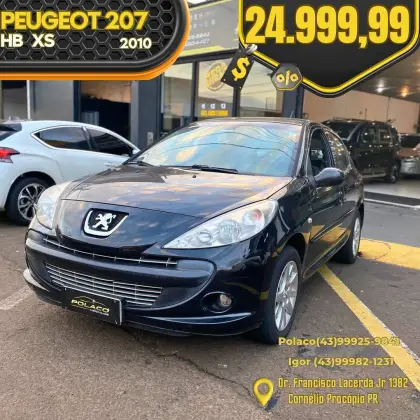 PEUGEOT 207 1.6 XS 16V FLEX 4P AUTOMÁTICO