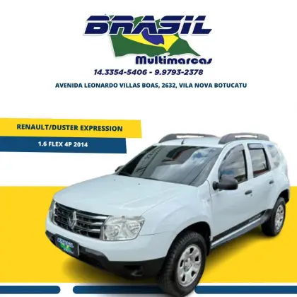 RENAULT DUSTER 1.6 EXPRESSION 4X2 16V FLEX 4P MANUAL