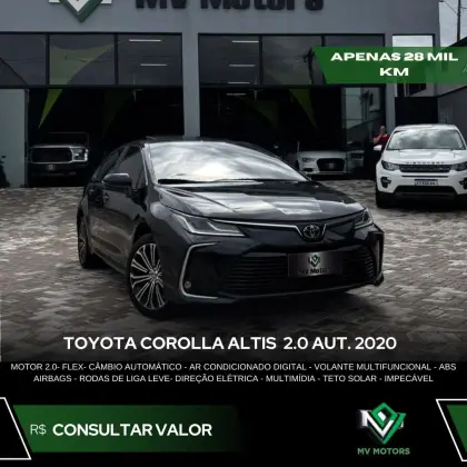 TOYOTA COROLLA 2.0 VVT-IE FLEX ALTIS DIRECT SHIFT TOYOTA COROLLA 2.0 VVT-IE FLEX ALTIS DIRECT SHIFT