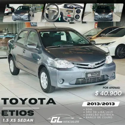 TOYOTA ETIOS 1.5 XS SEDAN 16V FLEX 4P MANUAL