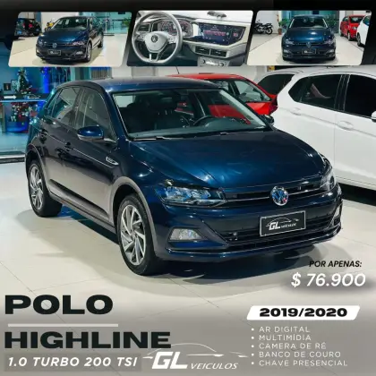 VOLKSWAGEN POLO 1.0 200 TSI HIGHLINE AUTOMÁTICO
