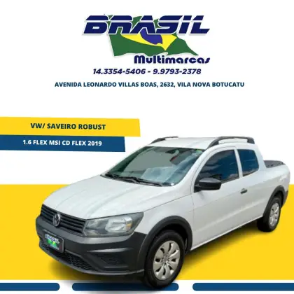 VOLKSWAGEN SAVEIRO 1.6 MSI ROBUST CD 8V FLEX 2P MANUAL
