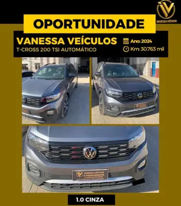 VOLKSWAGEN T-CROSS 1.0 200 TSI TOTAL FLEX AUTOMÁTICO VOLKSWAGEN T-CROSS 1.0 200 TSI TOTAL FLEX AUTOMÁTICO