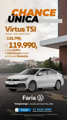 VOLKSWAGEN VIRTUS 1.0 170 TSI AUTOMÁTICO VOLKSWAGEN VIRTUS 1.0 170 TSI AUTOMÁTICO