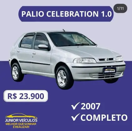 FIAT PALIO 1.4 MPI ELX 8V FLEX 4P MANUAL FIAT PALIO 1.4 MPI ELX 8V FLEX 4P MANUAL