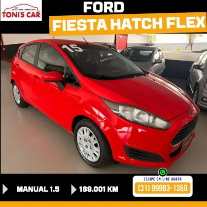 FORD FIESTA 1.5 S HATCH 16V FLEX 4P MANUAL FORD FIESTA 1.5 S HATCH 16V FLEX 4P MANUAL