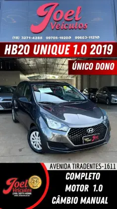 HYUNDAI HB20 1.0 UNIQUE 12V FLEX 4P MANUAL