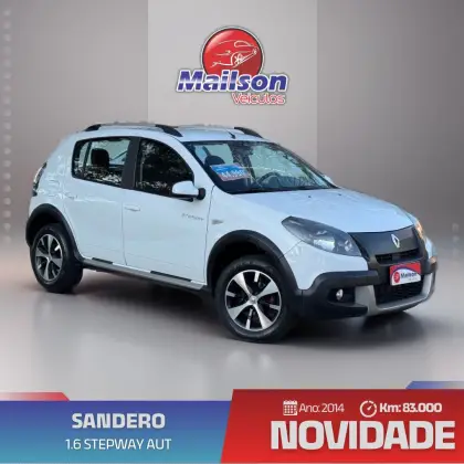 RENAULT SANDERO 1.6 STEPWAY 16V FLEX 4P AUTOMÁTICO