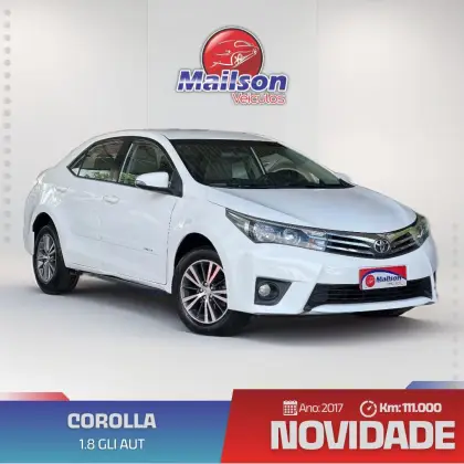 TOYOTA COROLLA 1.8 GLI 16V FLEX 4P AUTOMÁTICO