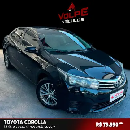 TOYOTA COROLLA 1.8 GLI 16V FLEX 4P AUTOMÁTICO