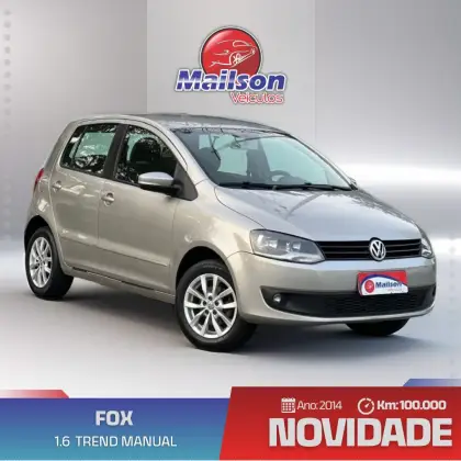 VOLKSWAGEN FOX 1.6 MI 8V FLEX 4P MANUAL