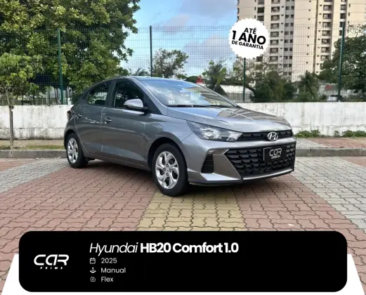 HYUNDAI HB20 1.0 12V FLEX COMFORT PLUS MANUAL