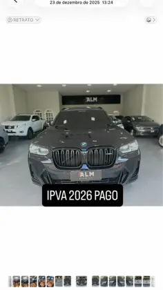 BMW X3 3.0 TWINPOWER GASOLINA M40I STEPTRONIC BMW X3 3.0 TWINPOWER GASOLINA M40I STEPTRONIC