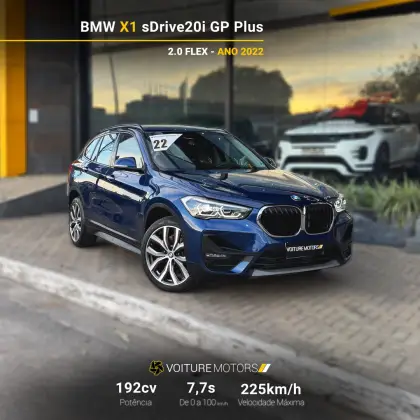 BMW X1 2.0 16V TURBO ACTIVEFLEX SDRIVE20I GP PLUS 4P AUTOMÁTICO BMW X1 2.0 16V TURBO ACTIVEFLEX SDRIVE20I GP PLUS 4P AUTOMÁTICO