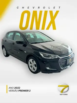 CHEVROLET ONIX 1.0 TURBO FLEX PREMIER AUTOMÁTICO CHEVROLET ONIX 1.0 TURBO FLEX PREMIER AUTOMÁTICO