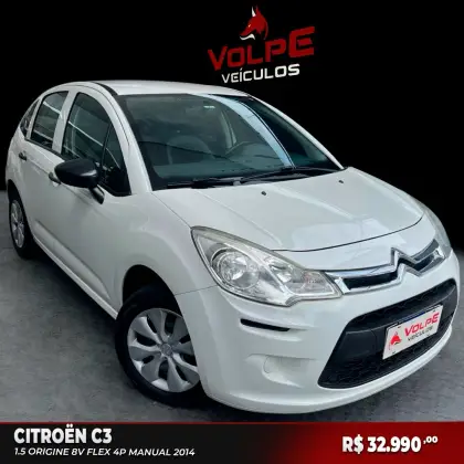 CITROËN C3 1.5 ORIGINE 8V FLEX 4P MANUAL CITROËN C3 1.5 ORIGINE 8V FLEX 4P MANUAL