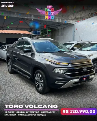 FIAT TORO 1.3 TURBO 270 FLEX VOLCANO AT6