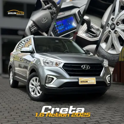 HYUNDAI CRETA 1.6 16V FLEX ACTION AUTOMÁTICO HYUNDAI CRETA 1.6 16V FLEX ACTION AUTOMÁTICO