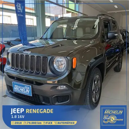 JEEP RENEGADE 1.8 16V FLEX 4P AUTOMÁTICO JEEP RENEGADE 1.8 16V FLEX 4P AUTOMÁTICO