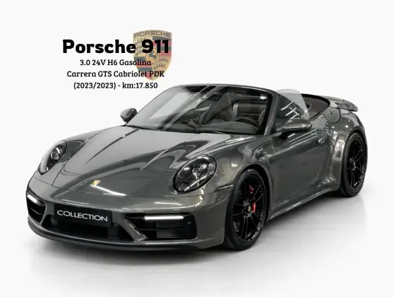 PORSCHE 911 3.0 24V H6 GASOLINA CARRERA GTS CABRIOLET PDK