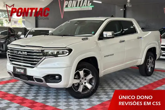 RAM RAMPAGE 2.0 HURRICANE 4 TURBO GASOLINA LARAMIE 4X4 AUTOMÁTICO