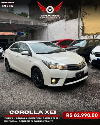 TOYOTA COROLLA 2.0 XEI 16V FLEX 4P AUTOMÁTICO TOYOTA COROLLA 2.0 XEI 16V FLEX 4P AUTOMÁTICO