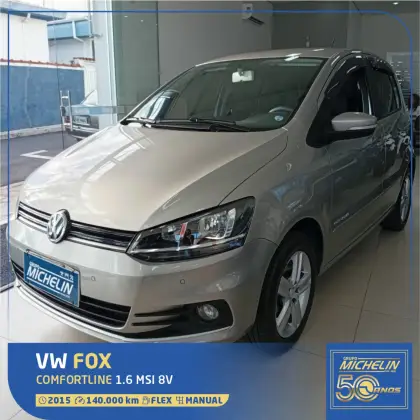 VOLKSWAGEN FOX 1.6 MSI COMFORTLINE 8V FLEX 4P MANUAL VOLKSWAGEN FOX 1.6 MSI COMFORTLINE 8V FLEX 4P MANUAL