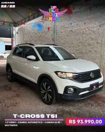 VOLKSWAGEN T-CROSS 1.0 200 TSI TOTAL FLEX COMFORTLINE AUTOMÁTICO