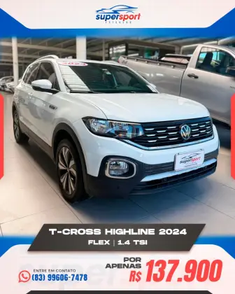 VOLKSWAGEN T-CROSS 1.4 250 TSI TOTAL FLEX HIGHLINE AUTOMÁTICO