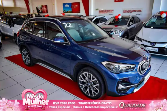 BMW X1 2.0 16V TURBO ACTIVEFLEX SDRIVE20I X-LINE PLUS 4P AUTOMÁTICO