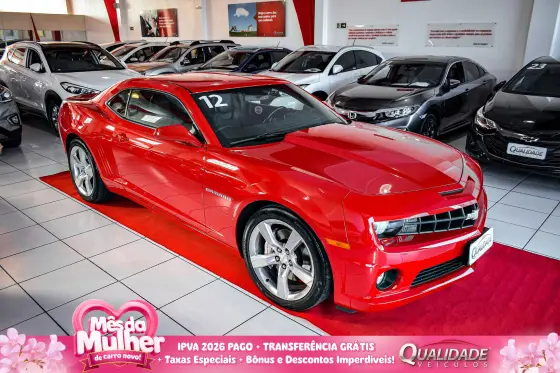 CHEVROLET CAMARO 6.2 V8 GASOLINA SS AUTOMÁTICO