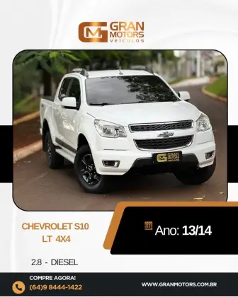 CHEVROLET S10 2.4 LT 4X2 CD 8V FLEX 4P MANUAL