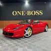 FERRARI 458 SPIDER 4.5 V8 GASOLINA F1-DCT FERRARI 458 SPIDER 4.5 V8 GASOLINA F1-DCT