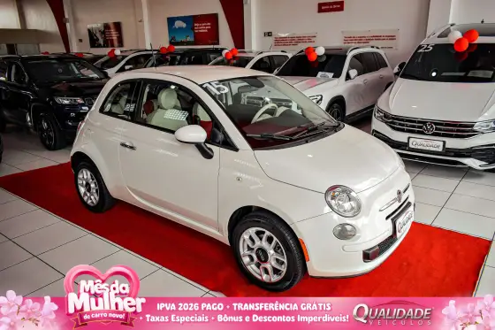 FIAT 500 1.4 CULT 8V FLEX 2P AUTOMATIZADO FIAT 500 1.4 CULT 8V FLEX 2P AUTOMATIZADO