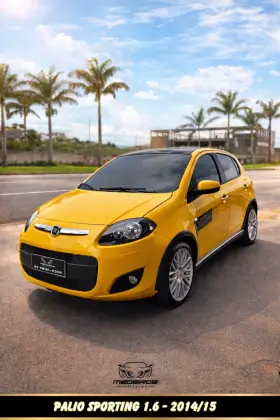 FIAT PALIO 1.6 MPI SPORTING 16V FLEX 4P MANUAL FIAT PALIO 1.6 MPI SPORTING 16V FLEX 4P MANUAL