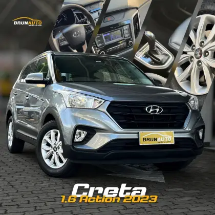 HYUNDAI CRETA 1.6 16V FLEX ACTION AUTOMÁTICO HYUNDAI CRETA 1.6 16V FLEX ACTION AUTOMÁTICO
