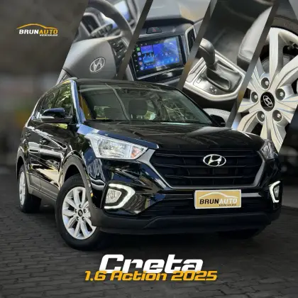 HYUNDAI CRETA 1.6 16V FLEX ACTION AUTOMÁTICO HYUNDAI CRETA 1.6 16V FLEX ACTION AUTOMÁTICO