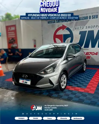 HYUNDAI HB20 1.0 12V FLEX VISION MANUAL